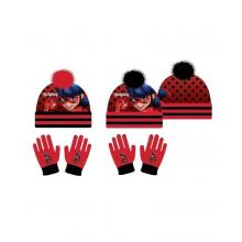 Ladybug Conjunto Gorro com luvas 780-642