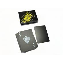 Carta Jogar Preto Pvc