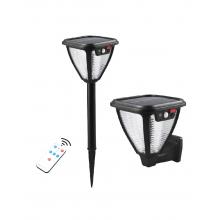 Luz Solar com Sensor Pir 4W 200L 6500K IP44 Control Remoto e Recarregável Type-c