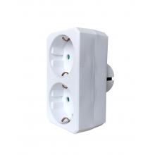 Adaptador 2 x 16A com Obturador Max 3680W