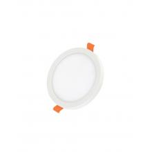 Foco Downligh Led Redondo 8W 50-105MM 3000K Luz Quente CJ36