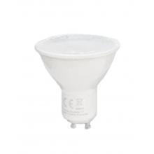 Lâmpada Led GU10 7W Liso 3000K Luz Quente — Pack de 12 unidades