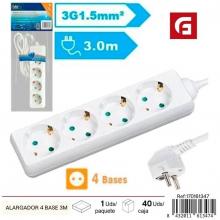 Extensao 4 Base 3MTS 3G1.5MM CJ40
