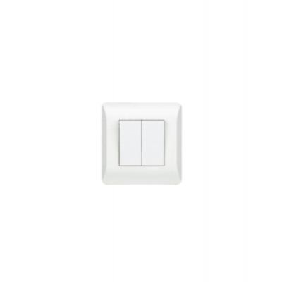 Base Interruptor Duplo de Encastrar