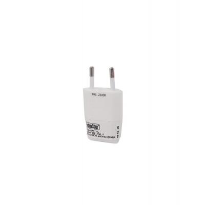 Ficha Plano 10A/250~ Branco CJ240 — Pack de 6 unidades