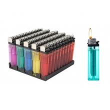 Isqueiros de pedra em cores sortidas — Pack de 50 unidades