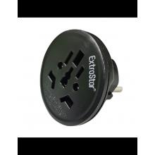 Adaptador Multiple Preto 10A 250V Max. 2300W Enchufes Tipo A/b/com G/i/j/l