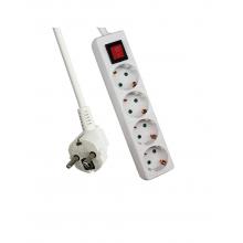 Extensão Elétrica 4 Base com Inter 3G1.5MM2 5MT