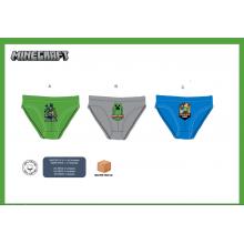 Conjunto Slip 3 Minecraft 3-8ANOS — Pack de 12 unidades