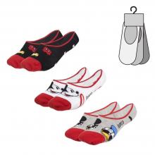 Conjunto Meias 3 Pecas Mickey 2200009436 41/46 — Pack de 6 unidades