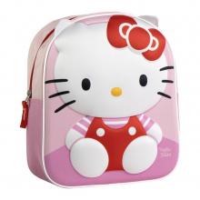 Mochila Infantil Aplicacoes 3D Hello Kitty