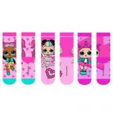 Lol conjunto de 3 Meia 18-265 27/30 31/34 — Pack de 6 unidades