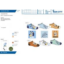 Soquetes Bluey — Pack de 12 unidades