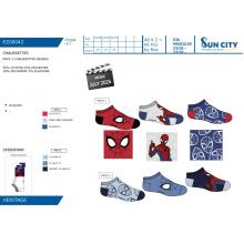 Soquetes Spider-Man — Pack de 12 unidades