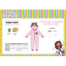 Gabby's Dollhouse Onesie With Fantasy Hood 3-4.5-6.7-8A — Pack de 4 unidades