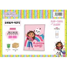 * Gabby's Dollhouse Manta Polar 100 x 140 cm 220GSM
