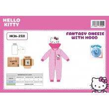 Hello Kitty Onesie With Fantasy Hood 3-4.5-6.7-8A — Pack de 6 unidades
