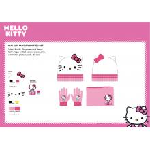 Hello Kitty Conjunto 3 Pieces (fantasy Conjunto) One Size
