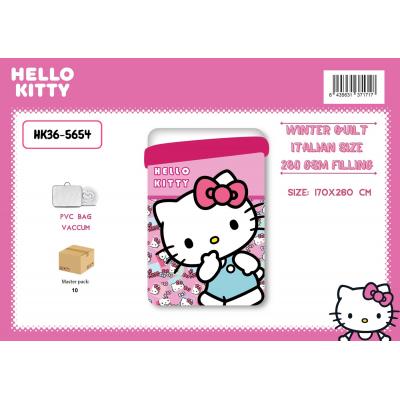 Hello Kitty Trapunta (winter Quilt) (vaccum) 170 x 260