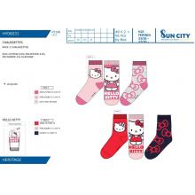 Meias Hello Kitty — Pack de 12 unidades