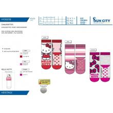 Meia Antiderrapante Hello Kitty — Pack de 24 unidades