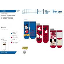 Meia Antiderrapante Mickey — Pack de 24 unidades