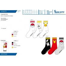 Meias Sport Pokemon — Pack de 12 unidades