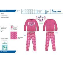 Pijama Longo Coralina Lilo — Pack de 4 unidades