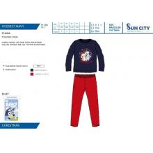 Pijama Longo Coralina Bluey 5/8Y — Pack de 4 unidades