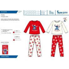 Pijama Longo Coralina LILO3/8Y — Pack de 4 unidades