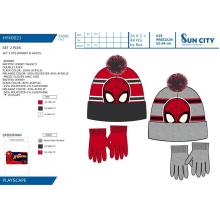 Gorro com luvas Spider-Man