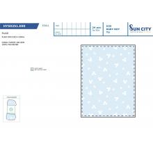 * Manta Coralina 90 cm X 120 cm Mickey 100%PE
