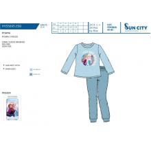 Pijama Longo Coralina Frozen — Pack de 4 unidades