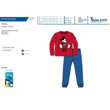 Pijama Longo Coralina Mickey — Pack de 4 unidades