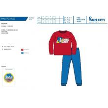 Pijama Longo Coralina Sonic — Pack de 4 unidades
