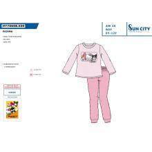 Pijama Longo Coralina Kuromi — Pack de 4 unidades