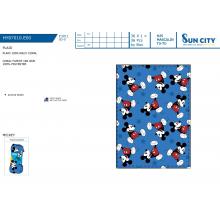 * Manta Coralina 100 x 140 cm Mickey
