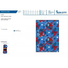 * Manta Coralina 100 x 140 cm Spider-Man