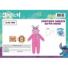 Lilo & Stitch Girl Onesie With Fantasy Hood 3-4.5-6.7-8.9-10A — Pack de 6 unidades