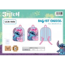 Bolsa 1ST Choice 30 cm Stitch Pink LIL36
