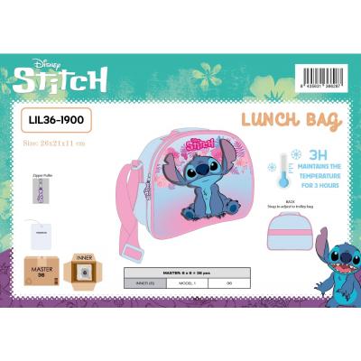 Stitch Pink Lunch Bolsa 3D