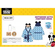 Mickey Bathrobe With Fantasy Hood 2-3.3-4.5-6.7-8A — Pack de 4 unidades