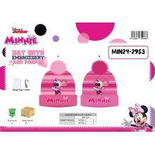 Minnie Hat With Embroidery And Ponpon One Size