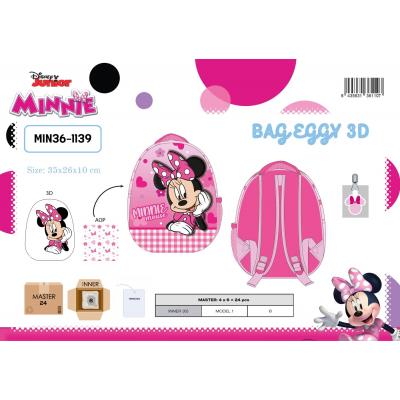 Minnie Bolsa Eggy 3D 35 x 26 x 10 cm