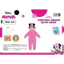Minnie Onesie With Fantasy Hood 3-4.5-6.7-8.9-10A — Pack de 6 unidades