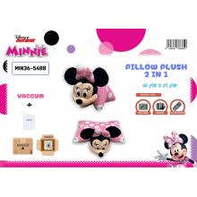 Minnie Pillow em peluche 2 In 1 (45 cm X 28 cm) MIN36