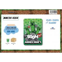 * Minecraft Manta Polar 100 x 140 cm 220GSM