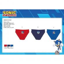 Sonic conjunto de 3 Slips SON36 — Pack de 12 unidades