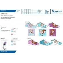 Frozen conjunto de 3 Soquetes 23/26 27/30 31/34 — Pack de 12 unidades