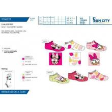 Minnie Houser conjunto de 3 Soquetes 23/26 27/30 31/34 — Pack de 12 unidades
